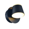 ^WALL F/S LED 8W 3000K 640LM BLACK MET/CO 12X12X13CM LUCIDO