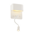 ^WALL F/S LED 8W 3000K 640LM WHITE MET/CO 16X9X45CM PRIAMUS