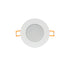 LED SPOT IP65 WHITE ROUND 8W 6.000K 230V AC 670Lm 120° Ra80