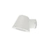 ^WHITE WALL LIGHTING VIDA 1XGU10 MAX.35W IP44 WITH CLEAR GLASS