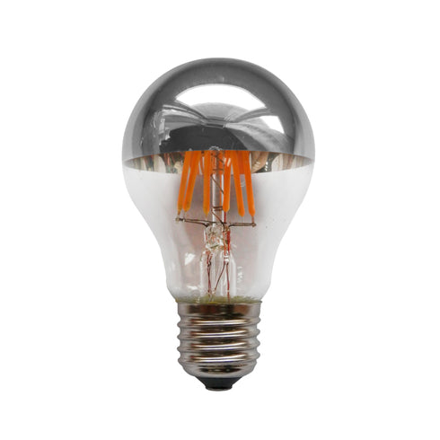 LED FILAMENT E27 A60 SILVER DIM 6W 2700K 230V AC 690LM RA80 VINTA6WWDIMS