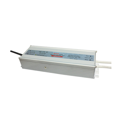 METAL CV LED DRIVER 200W 230V AC-24V DC 8.3A IP67 WITH CABLES W200CV24