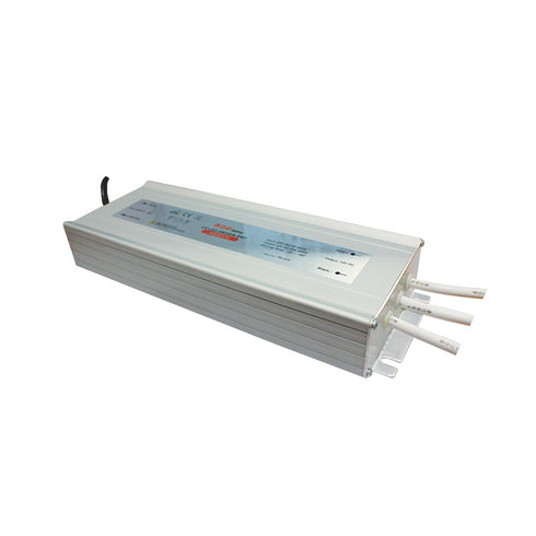 METAL CV LED DRIVER 300W 230V AC-12V DC 25A IP67 WITH CABLES W300CV12