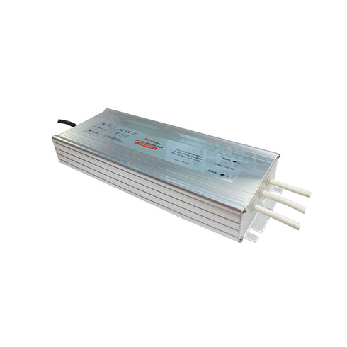 METAL CV LED DRIVER 360W 230V AC-12V DC 30A IP67 WITH CABLES W360CV12