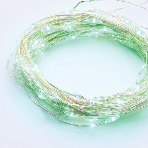 100 LED ΛΑΜΠΑΚ ΣΕΙΡΑ ΧΡΟΝΟΔΙΑΚ ΠΡΑΣΙΝΟ ΑΣΗΜΙ ΚΑΛΩΔ ΧΑΛΚΟΥ & ΜΠΑΤΑΡ 3xAA IP44 10m+10cm X01100515