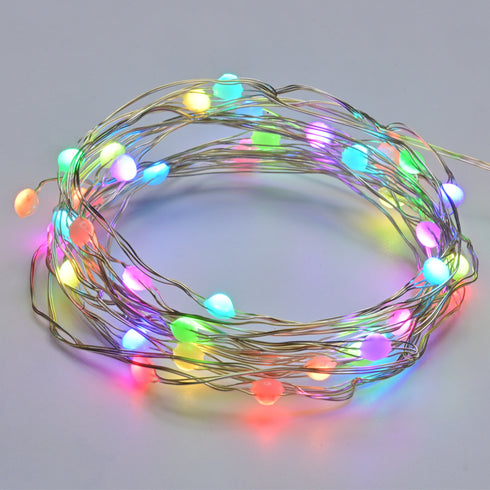 50LED ΛΑΜΠΑΚ ΣΕΙΡ 16ΕΚΑΤ ΑΠΟΧΡ ΑΣΗΜ ΚΑΛΩΔ ΧΑΛΚ&USB ΑΝΤΠ 5V WIFI+BLUETOTH+ΥΠΕΡΥΘ+ΤΗΛΕΚΡΟΛ IP44 5m+2m X0150819