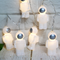 "SILICONE PLASTIC SPACEMEN", 10LED ΛΑΜΠΑ ΣΕΙΡΑ ΜΠΑΤ(2xAA) ΘΕΡΜ ΛΕΥΚ IP20 135+30cm ΔΙΑΦ ΚΑΛΩΔ ΤΡΟΦ X05101110