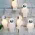 "SILICONE PLASTIC SPACEMEN", 10LED ΛΑΜΠΑ ΣΕΙΡΑ ΜΠΑΤ(2xAA) ΘΕΡΜ ΛΕΥΚ IP20 135+30cm ΔΙΑΦ ΚΑΛΩΔ ΤΡΟΦ X05101110