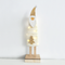 "WOODEN SANTA" 12 MINI LED WW Λ/ΚΙΑ ΜΠ/ΡΙΕΣ (2AAA) IP20 9.5X5.5X34CM X05121419