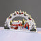 WOODEN HOUSE 15 LED ΛΑΜΠ ΘΕΡΜΟ ΣΤΑΘΕΡΟ ΜΠΑΤ (2ΧΑΑA) 30*5*19cm IP20^ X05151131