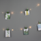 "12 X-MAS TREE CLIPS", 25 LED WW Λ/ΚΙΑ ΑΣΗΜΙ ΧΑΛΚΟΣ ΜΠ/ΡΙΕΣ (3xAA), IP20, 240+30cm, ΔΙΑΦ. ΚΑΛ. ΤΡ/ X05251112