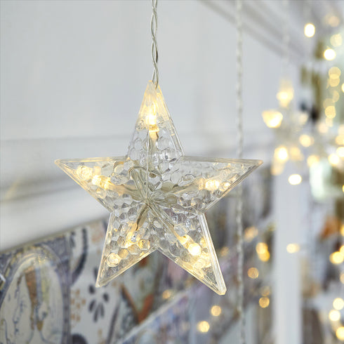 "STAR ICICLE" 100 WW LED ΛΑΜΠ. ΒΡΟΧΗ, 30/50CM, ΑΝΤΑΠΤ(31V)ΣΤΑΘΕΡΑ, ΕΠΕΚΤ(ΜΑΧ 3)IP44, 3m ΔΙΑΦ. ΚΑΛ. X0610014202