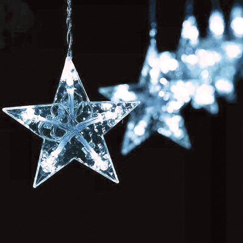 "STAR ICICLE" 100 CW LED ΛΑΜΠ. ΒΡΟΧΗ, 30/50CM, ΑΝΤΑΠΤ(31V)ΣΤΑΘΕΡΑ, ΕΠΕΚΤ(ΜΑΧ 3)IP44, 3mΔΙΑΦ. ΚΑΛ. X0610024202