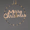 HANGING MERRY CHRISTMAS TREE 20 MINI LED ΘΕΡΜΟ ΛΑΜΠ ΜΠΑΤ 2*CR2032 (ΣΥΜΠΕΡ) IP20 ΔΙΑΜ:26cm 30cm ΚΑΛ^ X062019260