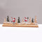 WOODEN XMAS COUNTDOWN WITH SANTA ΔΙΑΚΟΣΜHTIKO ΜΟΤΙΦ 33x5x10cm^ X063361