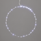 "D30CM SILVER ROUND" 45 ΜΙΝΙ LED ΛΑΜ, CW, ΑΣΗΜΙ ΚΑΛΩΔ. ΧΑΛΚΟΥ,ΑΝΤΑΠΤ.(3VDC),IP44, 3M ΔΙΑΦ ΚΑΛ X064524227