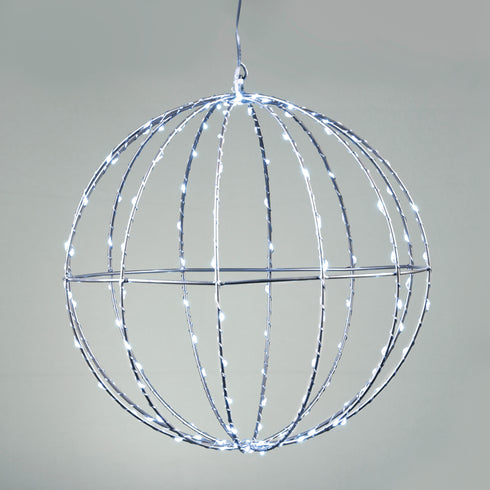 "D20CM SILVER BALL" 96 ΜΙΝΙ LED ΛΑΜ, CW, ΑΣΗΜΙ ΚΑΛΩΔ. ΧΑΛΚΟΥ,ΑΝΤΑΠΤ.(4.5VDC),IP44, 3M ΔΙΑΦ. ΚΑΛ. X069624226