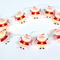 "PLASTIC SANTA", 10 LED ΛΑΜΠ. ΣΕΙΡΑ ΜΠΑΤ. (2xAA), WW,IP20, 135+30cm, ΔΙΑΦ ΚΑΛ ΤΡΟΦ. X07101124