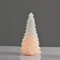"WHITE XMAS TREE WAX CANDLE", 1 LED ΛΑΜΠ. ΜΠΑΤ. (3xAAA), WW,IP20, φ13.5X23.5cm X0711119