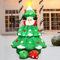 INFLATABLE UP&DOWN XMAS TREE 20 LED ΛΑΜΠ.ΑΝΤΑΠ.(12V) CW ΣΤΑΘΕΡΟ IP44 120*100*180cm 2m ΚΑΛ X07202498