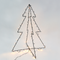 "METAL FOLDABLE TREE", 90LED ΛΑΜΠ. ΣΕΙΡΑ WW ΑΝΤΑΠ.(3.5V)ΣΤΑΘ. ΜΑΥΡΟ ΚΑΛ. IP44 75X85CM, 4Μ ΚΑΛ ΤΡΟΦ X07901446