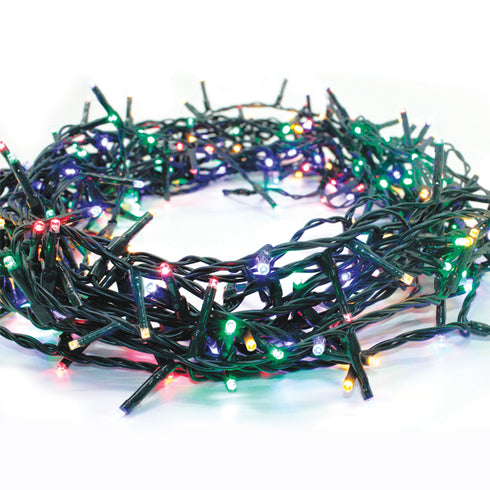 100LED ΛΑΜΠ ΣΕ ΣΕΙΡΑ 5cm ΠΟΛΥΧΡΩΜΑ ΑΝΤΑΠΤ 31VDC&ΕΠΕΚΤ MAX 6ΣΕΤ IP44 3m ΠΡΑΣ ΚΑΛΩΔ X081001011