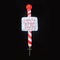 ACRYLIC SIGN SANTA STOP HERE 120 LED ΛΕΥΚΑ IP44 35*13*100cm 30cm ΚΑΛ. X0812022232