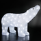 ACRYLIC HEAD UP BEAR 120 LED ΛΕΥΚΑ IP44 55*17,5*37,5cm 30cm ΚΑΛ. X081202229