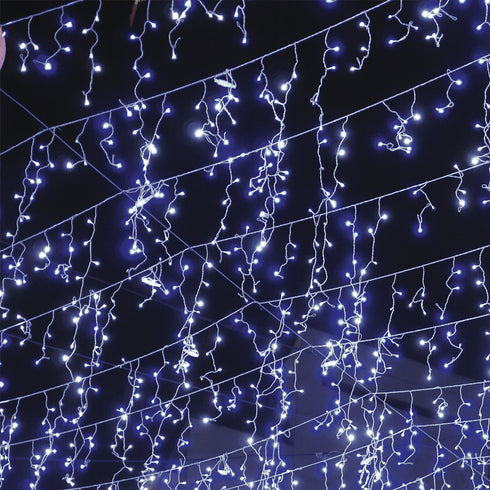 144LED ΛΑΜΠ ΒΡΟΧΗ 5-7-5-7 24ΣΕΙΡΕΣ ΨΥΧΡΟ ΛΕΥΚΟ ΑΝΤΑΠΤ 31VDC ΕΠΕΚΤ ΜΑΧ 4ΣΕΤ&8 ΠΡΟΓΡΑΜ IP44 300x6 X08144222