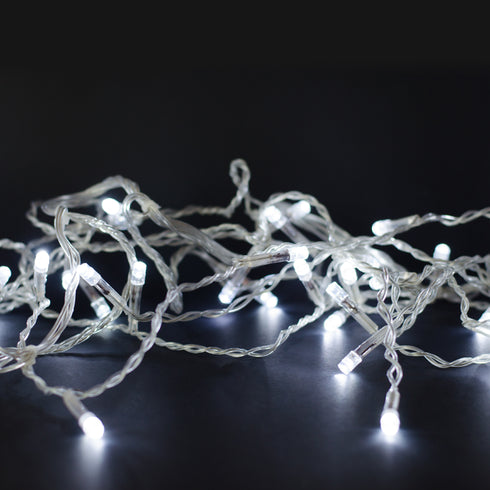 180LED ΛΑΜΠ ΣΕ ΣΕΙΡΑ 5cm ΨΥΧΡΟ ΛΕΥΚΟ ΑΝΤΑΠΤ 31VDC & 8 ΠΡΟΓΡΑΜΜΑΤΑ IP44 3m ΔΙΑΦ ΚΑΛΩΔ X08180222