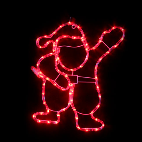 "SANTA" 72 LED ΣΧΕΔΙΟ 3m ΜΟΝΟΚΑΝΑΛ ΦΩΤΟΣΩΛ RED IP44 41x46cm 1.5m ΚΑΛΩΔ X0818418