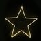 "STAR" 200 NEON LED 2m NEON DOUBLE SMD ΦΩΤ., WW ΣΤΑΘ., IP44, 58X54CM, 1.5m ΚΑΛ. X082001415