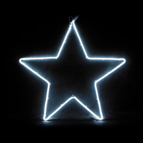 "STAR" 200 NEON LED 2m NEON DOUBLE SMD ΦΩΤ., CW ΣΤΑΘ., IP44, 58X54CM, 1.5m ΚΑΛ. X082002415