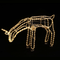 FEEDING REINDEER WITH MOTOR 240 LED 10m ΜΟΝΟΚ. ΦΩΤ. ΘΕΡΜΟ ΛΕΥΚΟ.ΣΤΑΘΕΡΟ IP65 110*25*65cm 1,5m ΚΑΛ. X08240124