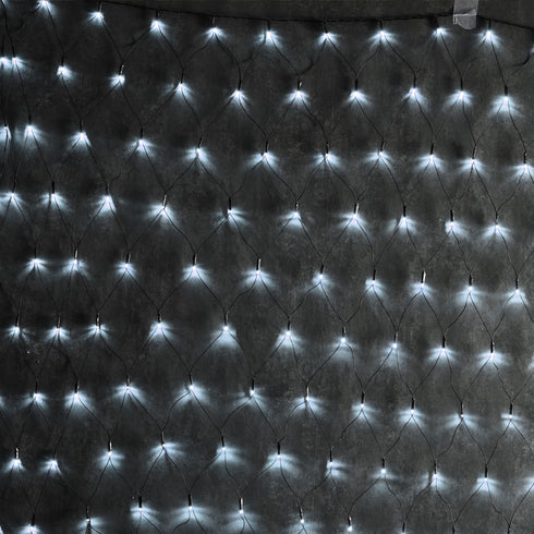 240 FLASH LED ΔΙΚΤΥ ΛΑΜΠ., CW,ΑΝΤΑΠΤ.(31VDC),IP44, 200x150cm, ΠΡΑΣΙΝΟ ΚΑΛ. X08240214