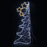 "HALF XMAS TREE", 252&200LED ΕΠΙΣT ΣΧΕΔ 7mΜΟΝΟΚ. ΦΩΤ+ΛΑΜ ΣΕΙΡ,CW+ΚΙΤΡ ΣΤΑΘ,IP44,750x200CM,1.5m ΤΡ X082522219