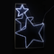 "THREE STARS", 288 LED ΕΠΙΣΤΗΛΟ ΣΧΕΔ. 8m ΜΟΝΟΚ. ΦΩΤΟΣ., CW ΣΤΑΘ., IP44, 100x150CM, 1.5m ΤΡΟΦ. X082882215