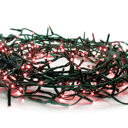 300LED ΛΑΜΠ ΣΕ ΣΕΙΡΑ 5cm ΚΟΚΚΙΝΑ ΑΝΤΑΠΤ 31VDC & ΕΠΕΚΤ ΜΑΧ 2 ΣΕΤ IP44 3m ΠΡΑΣ ΚΑΛΩΔ X08300411