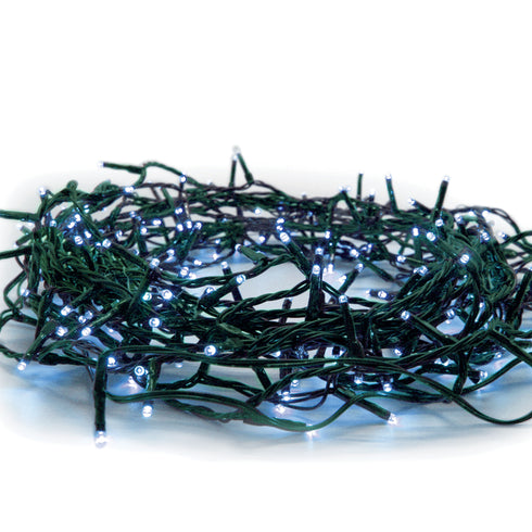 300 LED ΛΑΜΠ. ΣΕΙΡΑ (ANA 5cm), ΜΠΛΕ,ΑΝΤΑΠΤ.(31VDC) & 8 ΠΡΟΓΡΑΜ.,IP44, 15m, ΠΡΑΣΙΝΟ ΚΑΛ. X08300612