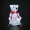 ACRYLIC SITTING BEAR 30 LED ΛΕΥΚΑ IP44 22,5*22*30cm 30cm ΚΑΛ. X08302229