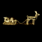 REINDEER WITH SLEIGH, 312 LED ΣΧΕΔ. 13m ΜΟΝΟΚ. ΦΩΤΟΣ., WW ΣΤΑΘ., IP65, 65X64X30 & 59X22X29CM, 1. X083121214N