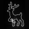 "STANDING REINDEER" 500LED ΣΧΕΔΙΟ 5m ΦΩΤΟΣΩΛ ΝΕΟΝ ΨΥΧΡΟ ΛΕΥΚΟ IP44 54x82cm 1.5m ΚΑΛΩΔ X085002414