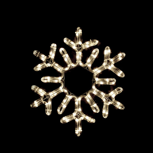 "SNOWFLAKE" 96 LED ΣΧΕΔΙΟ 4m ΜΟΝΟΚΑΝΑΛ ΦΩΤΟΣΩΛ ΘΕΡΜΟ ΛΕΥΚΟ IP65 38cm 1.5m ΚΑΛΩΔ X089612111N