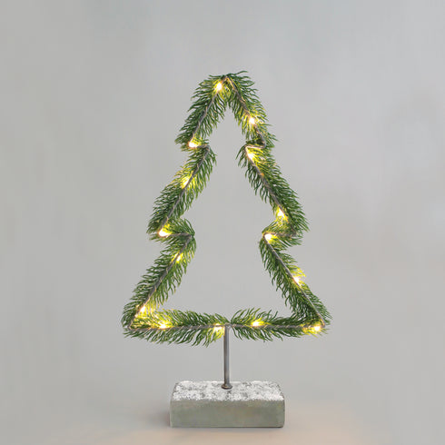 "TREE TABLE LIGHTS" 15 MINI LED WW Λ/ΚΙΑ ΜΠ/ΡΙΕΣ (2AA) IP20 H40CM X09151108