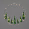 WREATH TREES ΔΙΑΚΟΣΜ ΚΡΕΜΑΣΤΟ 50 LED ΛΑΜΠ ΘΕΡΜΑ ΜΠΑΤ 3ΧΑΑ (ΔΕΝ ΣΥΜΠ) IP20 ΔΙΑΜ:40cm 30cm ΚΑΛ X09501113