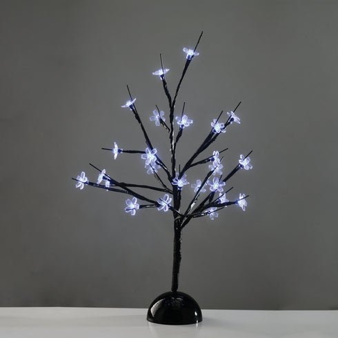 "TABLE TREE" 25 LED ΣΧΕΔΙΟ ΛΑΜΠΑΚ ΜΕ ΜΠΑΤΑΡΙΑ 3xAA ΨΥΧΡΟ ΛΕΥΚΟ IP20 10x10x45cm X1025211