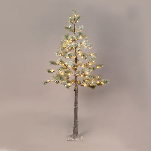 "SNOW PINE TREE" 96 WW LED ΛΑΜΠΑΚ.ΑΝΤΑΠΤ.(24VDC) IP44 21X21X180CM 3M KΑΦΕ ΚΑΛ. ΤΡΟΦ. X1096144