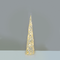 "WHITE & SILVER CONE TREE" 20 MINI WW LED ΛΑΜΠ. ΜΠΑΤ. 3ΧΑΑ,IP20 Φ13X40CM X11201118
