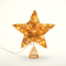 "GOLD CONVEX STAR" 20 MINI WW LED ΛΑΜΠ. ΜΠΑΤ. 3ΧΑΑ,IP20 23x5x20cm X11201121
