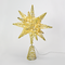 "GOLD TINSEL THREAD STAR 2" 20 MINI WW LED ΛΑΜΠ. ΜΠΑΤ. 3ΧΑΑ,IP20 28x5x20cm X112011272